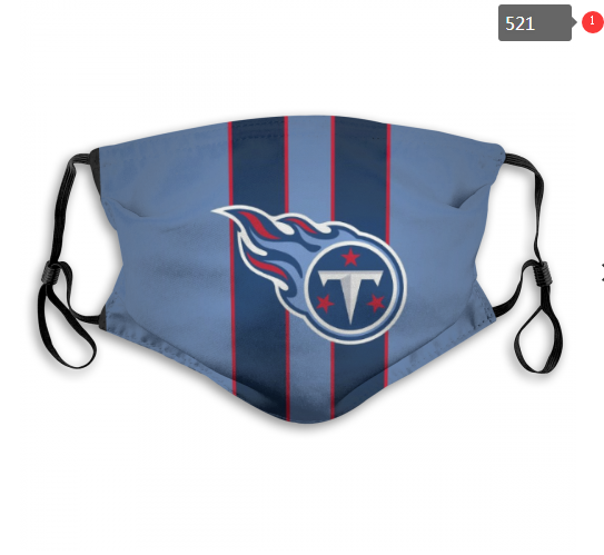 NFL Tennessee Titans #6 Dust mask with filter->nfl dust mask->Sports Accessory
